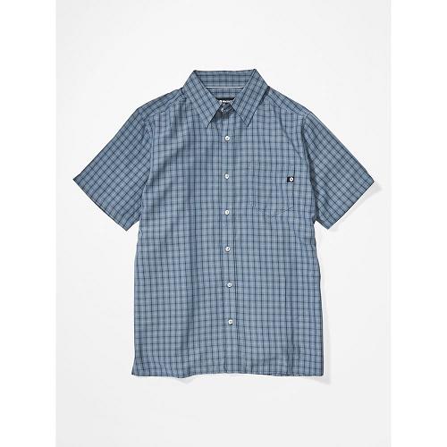 Marmot Eldridge Shirts For Mens Grey ZGR547932